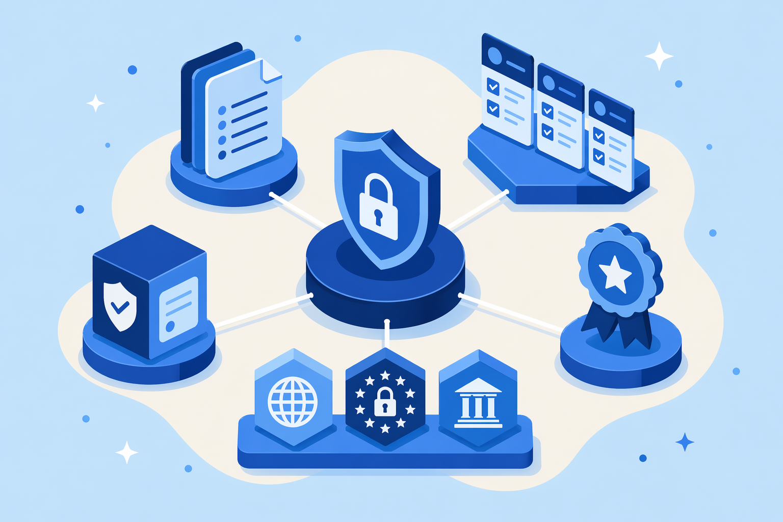 Security questionnaire and DDQ automation hub